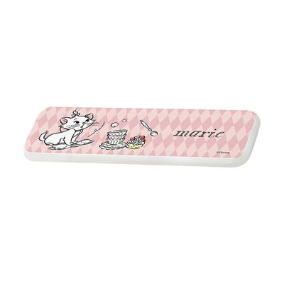 收納王妃 - 迪士尼 Disney 菱格系列【菱格瑪麗貓】珪藻土吸水洗漱墊 吸水墊 杯墊24x8x0.9cm