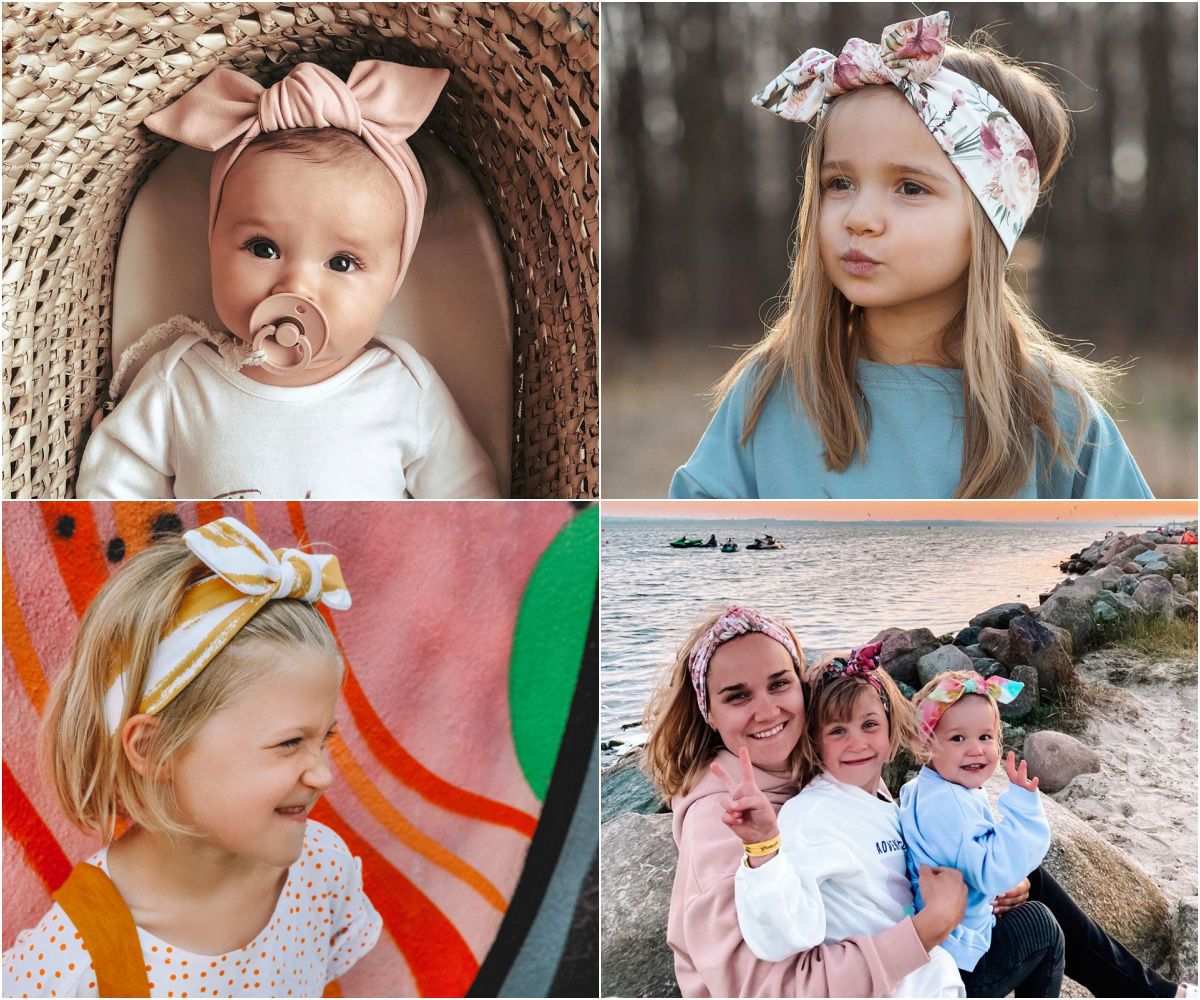 波蘭UL&KA - HBP-56 波蘭手工寬版髮帶-La Luna