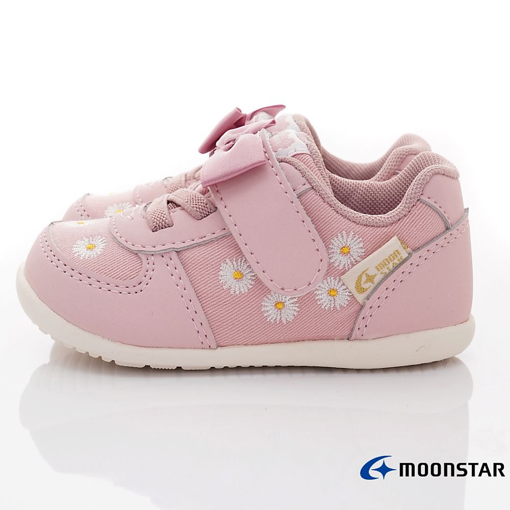 MOONSTAR日本月星 - 赤子心系列寶寶學步鞋(寶寶段)-粉