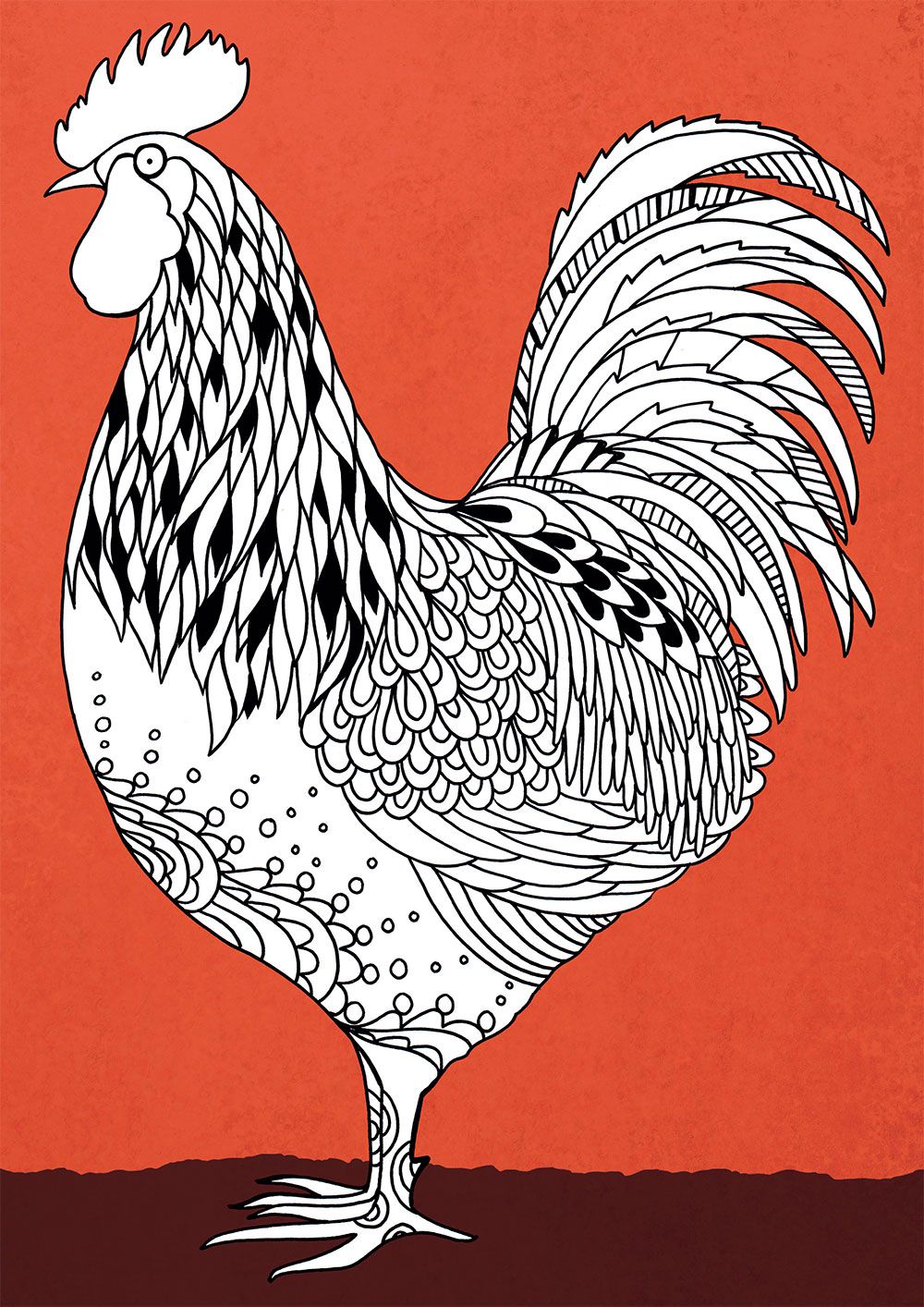 專注力UP：創意著色書-100款著色畫