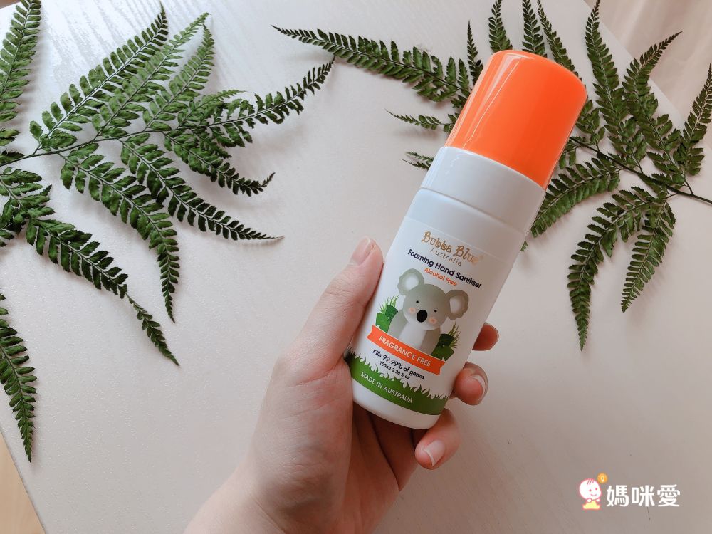 澳洲 Bubba Blue - 無酒精乾洗手慕斯-無香-佩佩豬-100ml