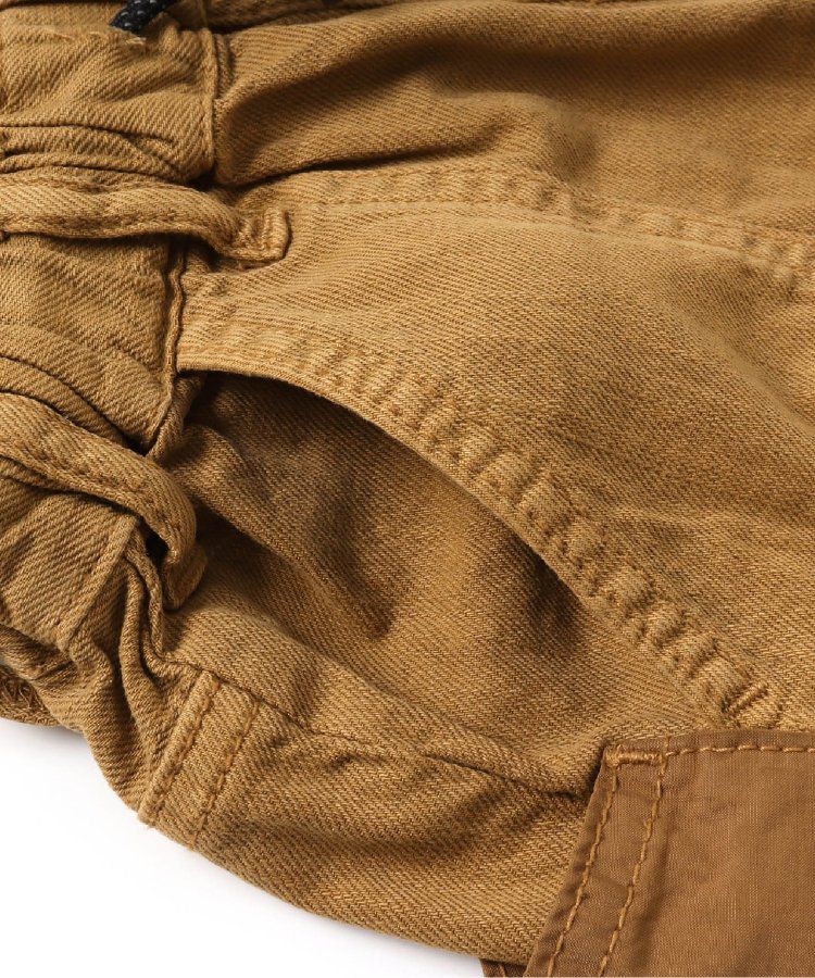 日本 BREEZE - 大口袋工裝風帥氣短褲-黑白條紋