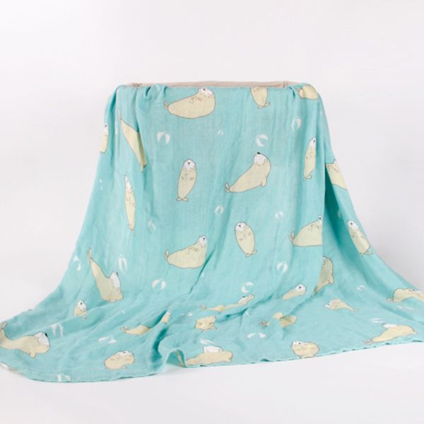 Muslin tree 吸汗背巾/包巾/防踢被睡袋 ♡ 夏天的好朋友