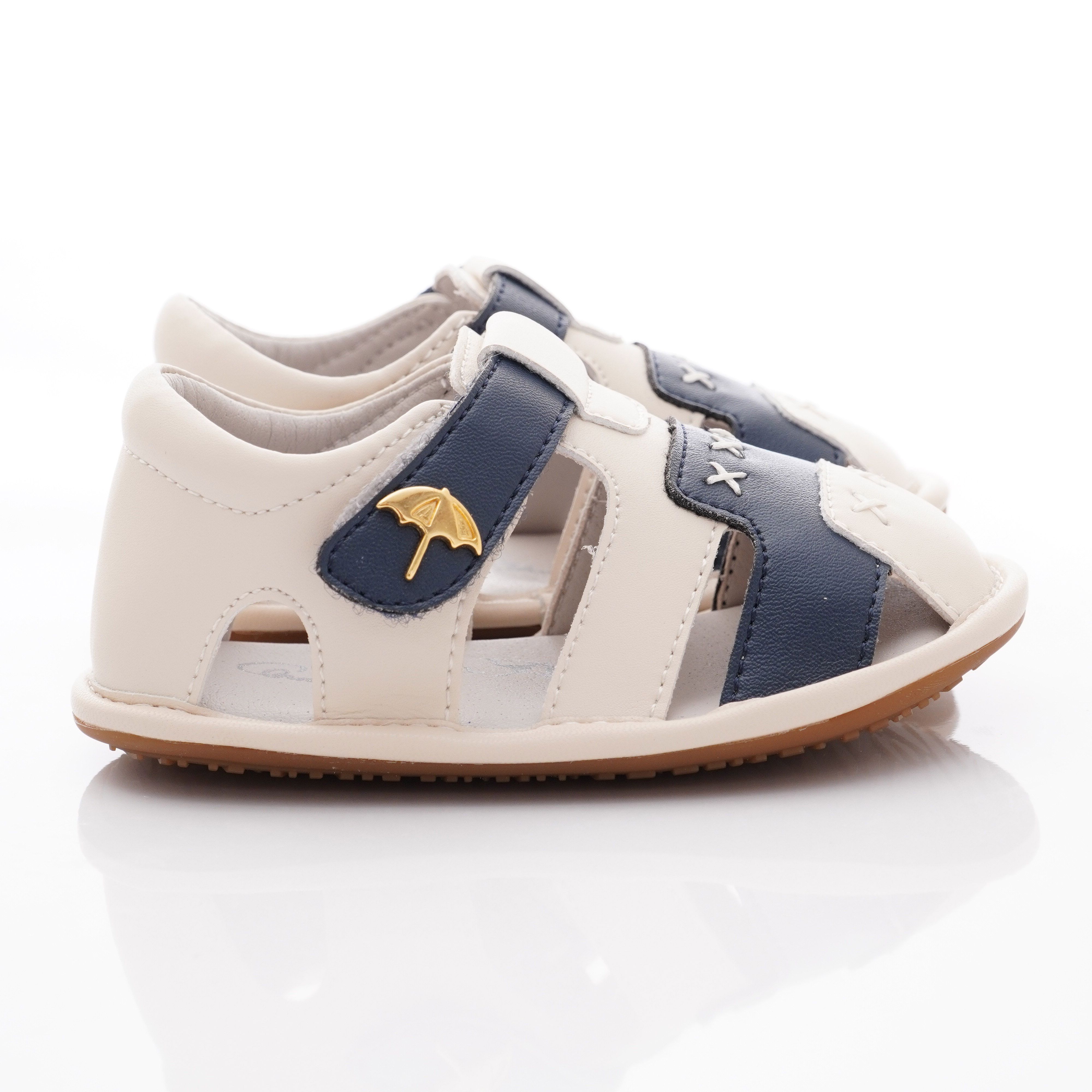 Arnold Palmer 雨傘牌 - 護趾軟軟學步涼鞋款(寶寶段)-藍