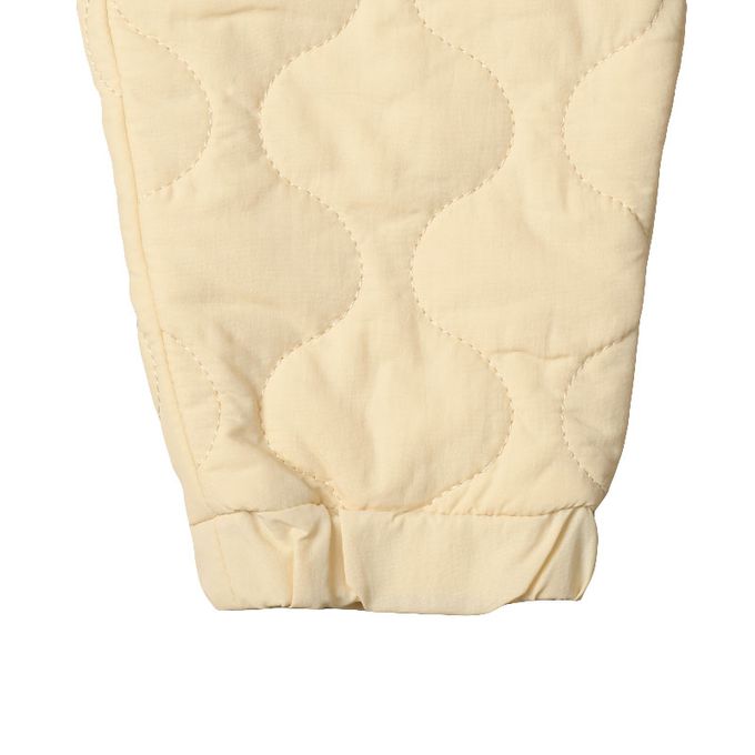 akachan honpo - 長褲-尼龍塔夫綢布鋪棉-淺卡其色