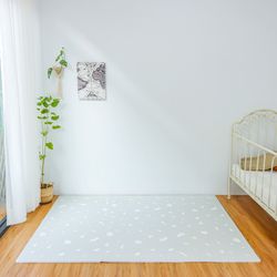 PLAYZU - 灰石-水磨石系列巧拼-灰色 (六片入)-六片入