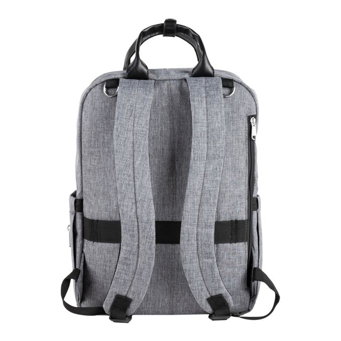 Heine 海恩 - 時尚流行後背包媽媽包 大尺碼媽媽後背包 (WIN-HD17)-黑灰