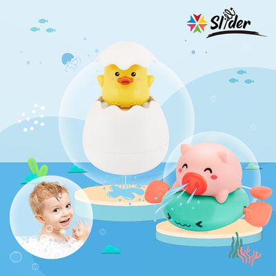 Slider 滑來滑趣 - 拉線噴水豬戲水組