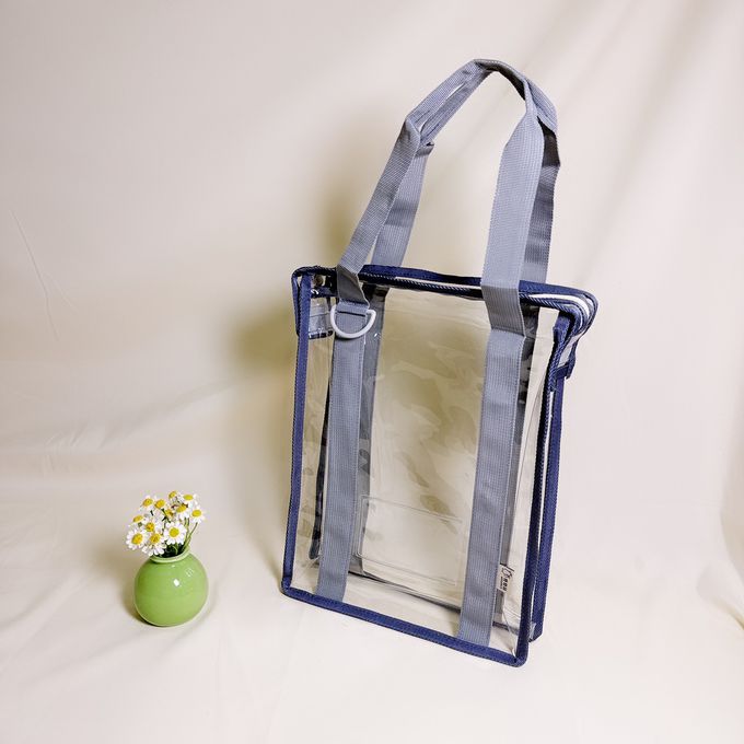 妞妞絲 - 手提功課袋-大象灰X鐵灰 (F)