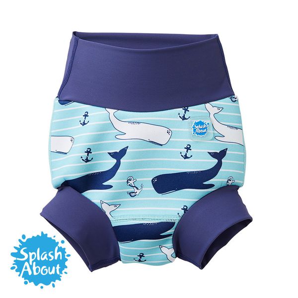 Splash About 潑寶 - 3D加強版 游泳尿布褲-海洋鯨魚
