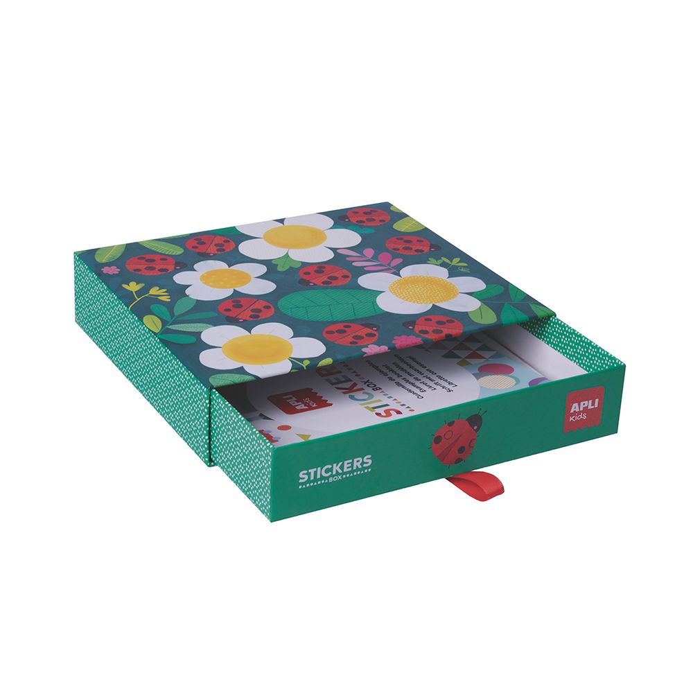 西班牙 APLI - 數數花園貼紙畫