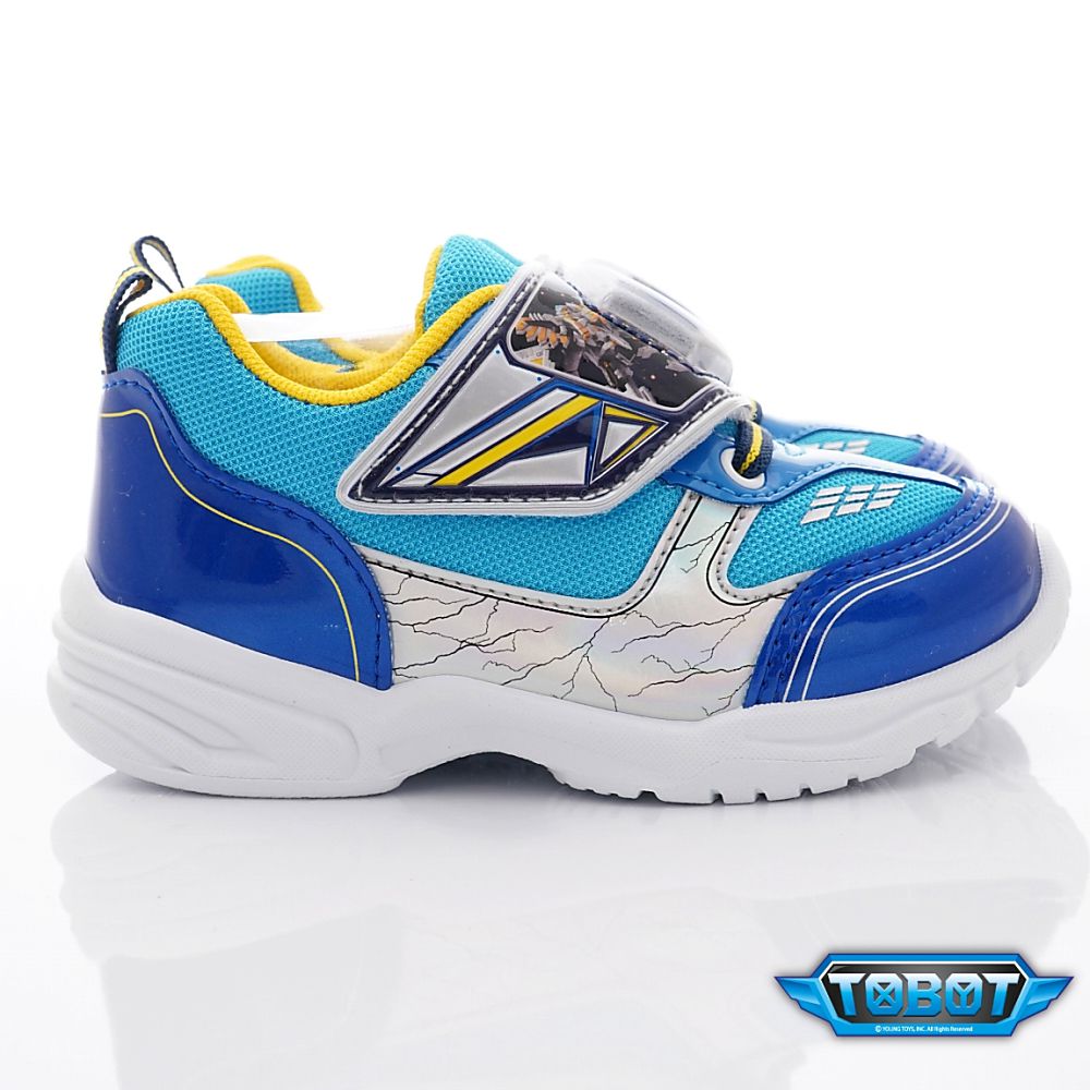 機器戰士TOBOT - 台灣製機器戰士電燈鞋款(中小童段)-運動鞋-藍