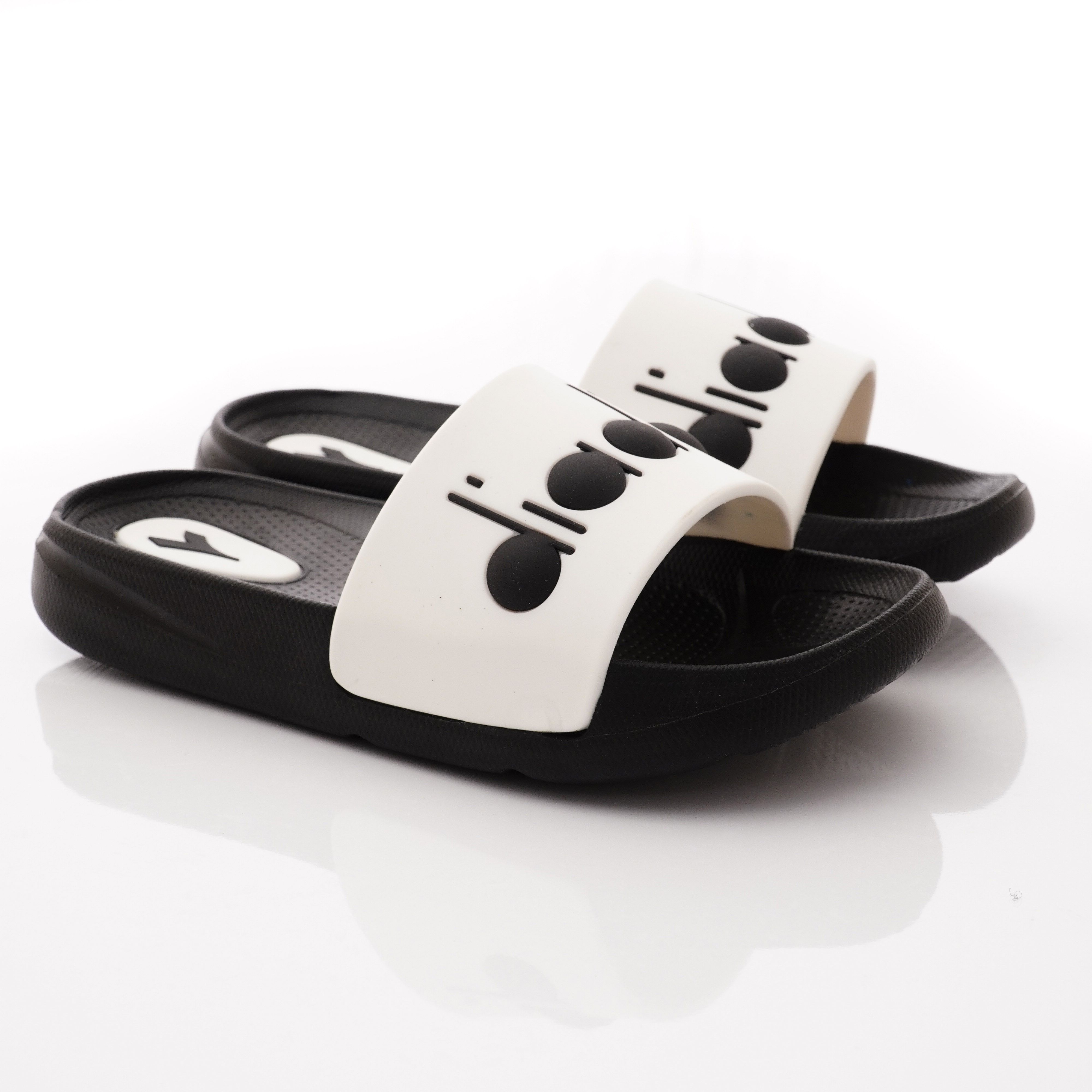 DIADORA - 輕量LOGO涼鞋/拖鞋(中小童段)-黑