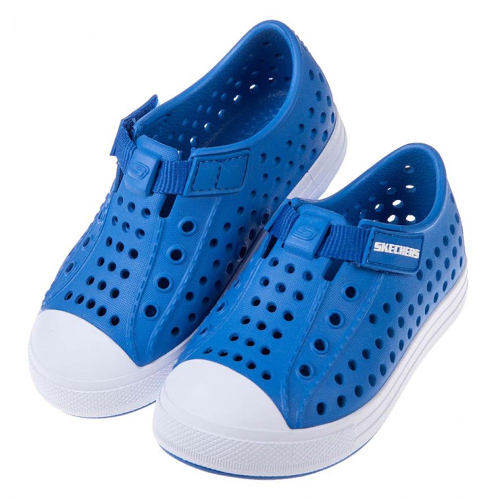 SKECHERS - 藍色兒童洞洞休閒鞋