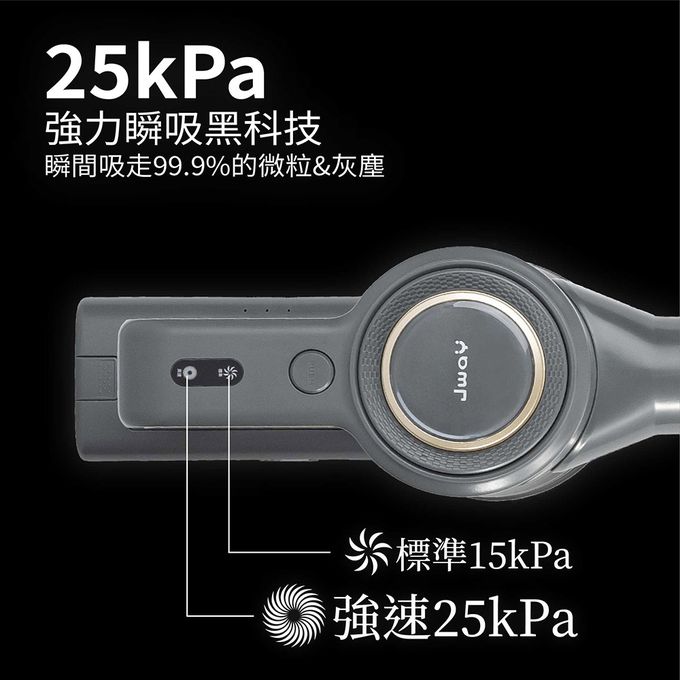 JWAY - 極淨25KPA無線吸塵器-JY-SV17M