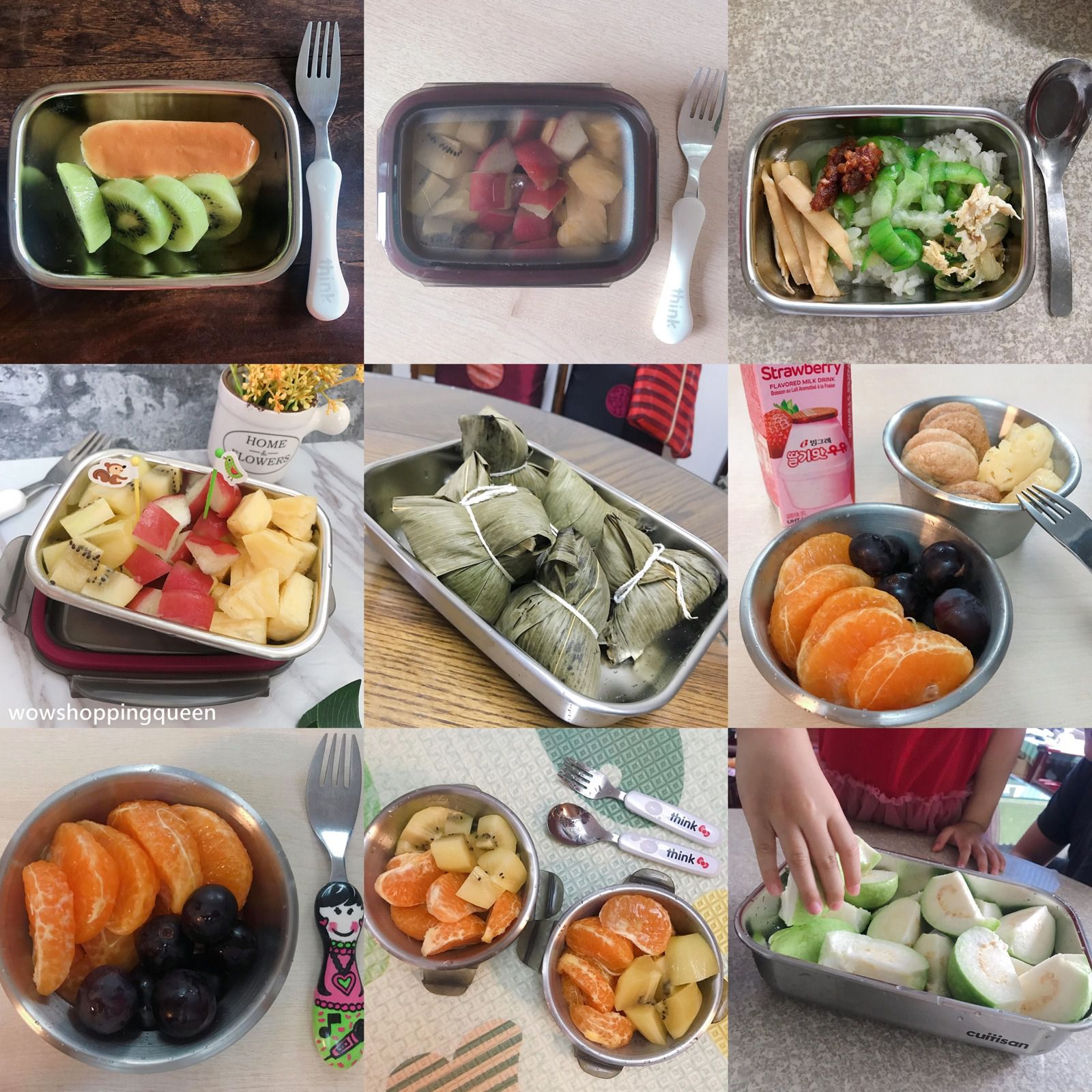 分隔不混味！韓國 Cuitisan 酷藝師保鮮盒 可微波的不銹鋼！