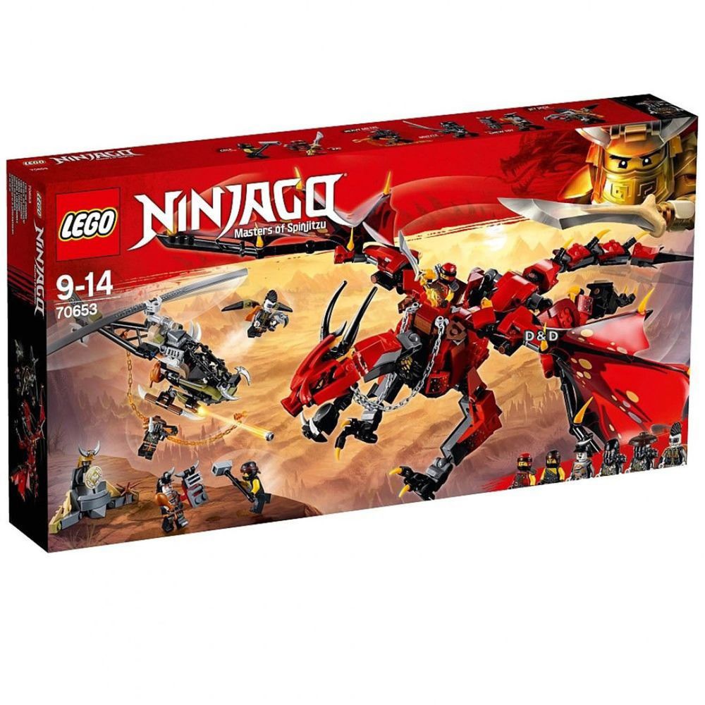 樂高 NINJAGO 旋風忍者系列 - 忍者始祖龍 70653-882pcs