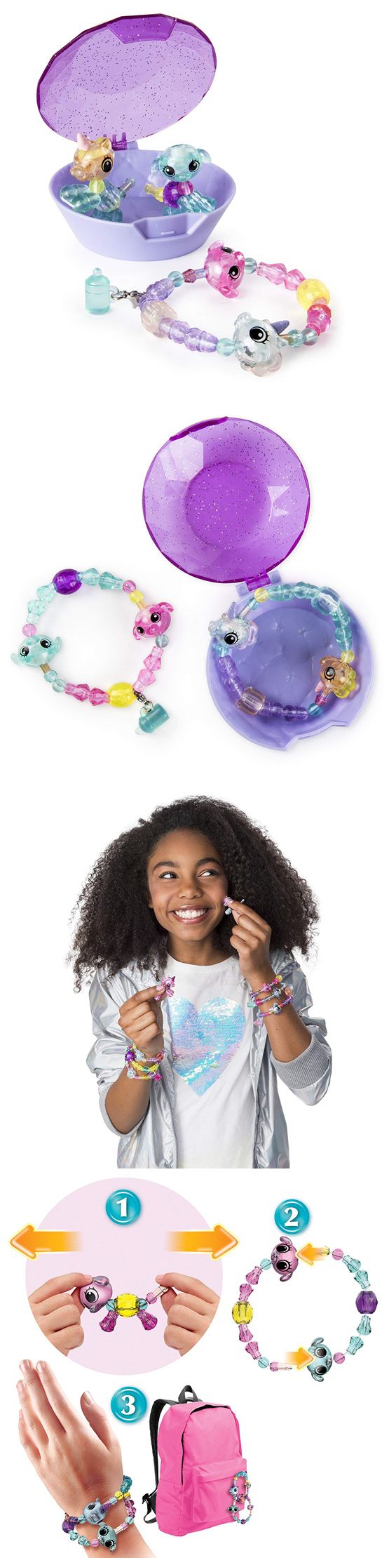 Twisty Petz - 可愛造型手鍊 - 迷你寶貝四入組(款式眾多 隨機出貨)