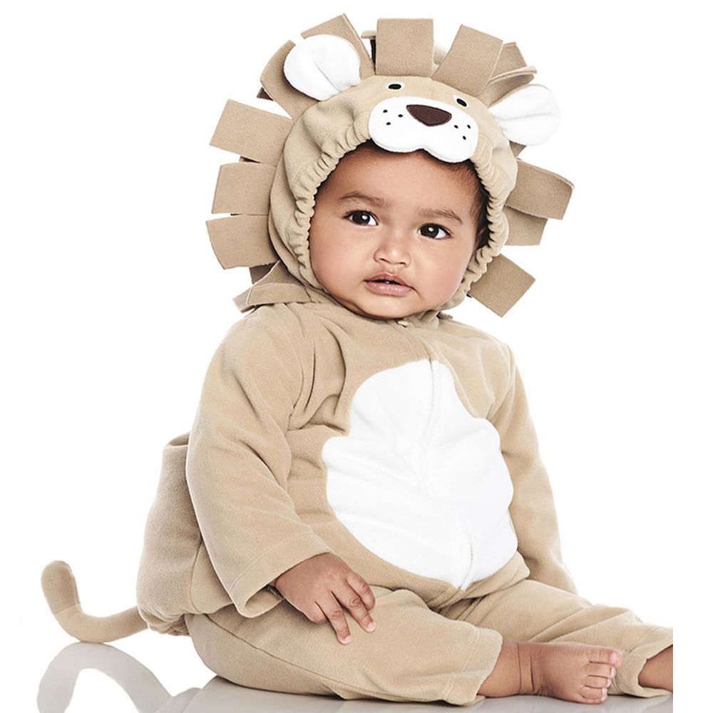 美國 Carter's - 嬰幼兒造型套裝兩件組-可愛獅子