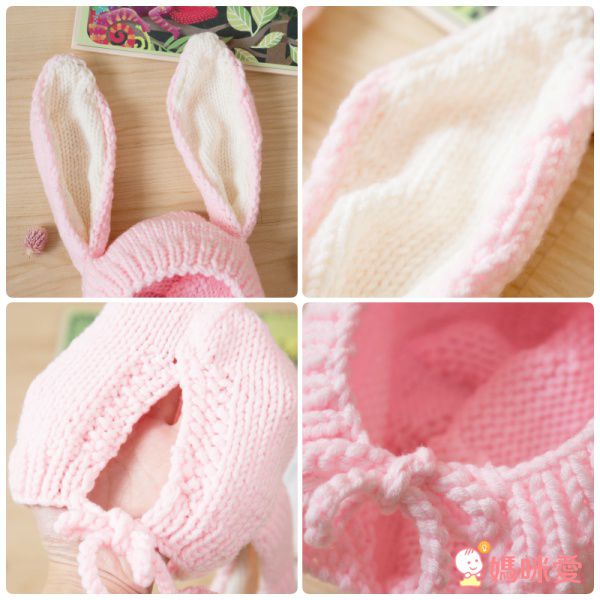 逗趣動物 Baby Talk造型手工編織帽 新生兒帽♡