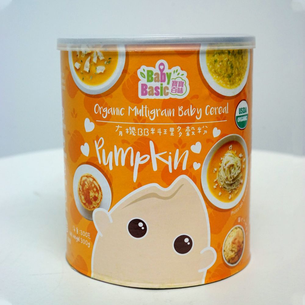 香港寶寶百味 - BB料理多穀粉 (6+)-南瓜-300g/罐