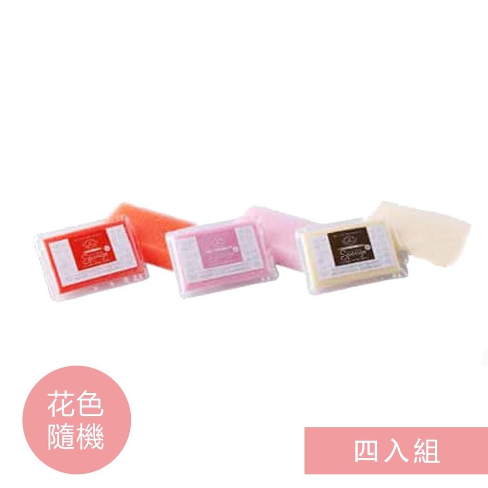 日本 SUN SEVEN - 日本製 超強起泡力持久耐用菜瓜布-升級款-花色隨機-四入組