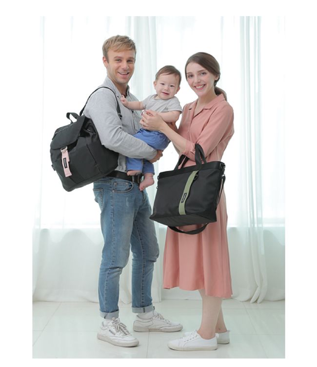 韓國 Friendaddy - 輕巧時尚後背包 - 焦糖色 (多用途媽媽包)