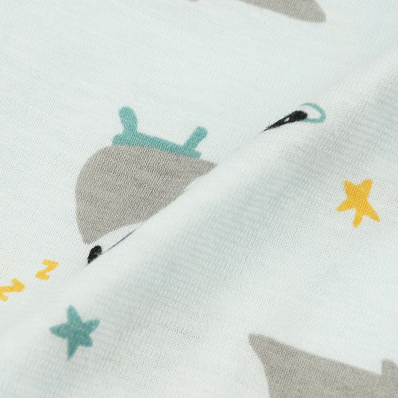 akachan honpo - 家居服3件組-淺藍色