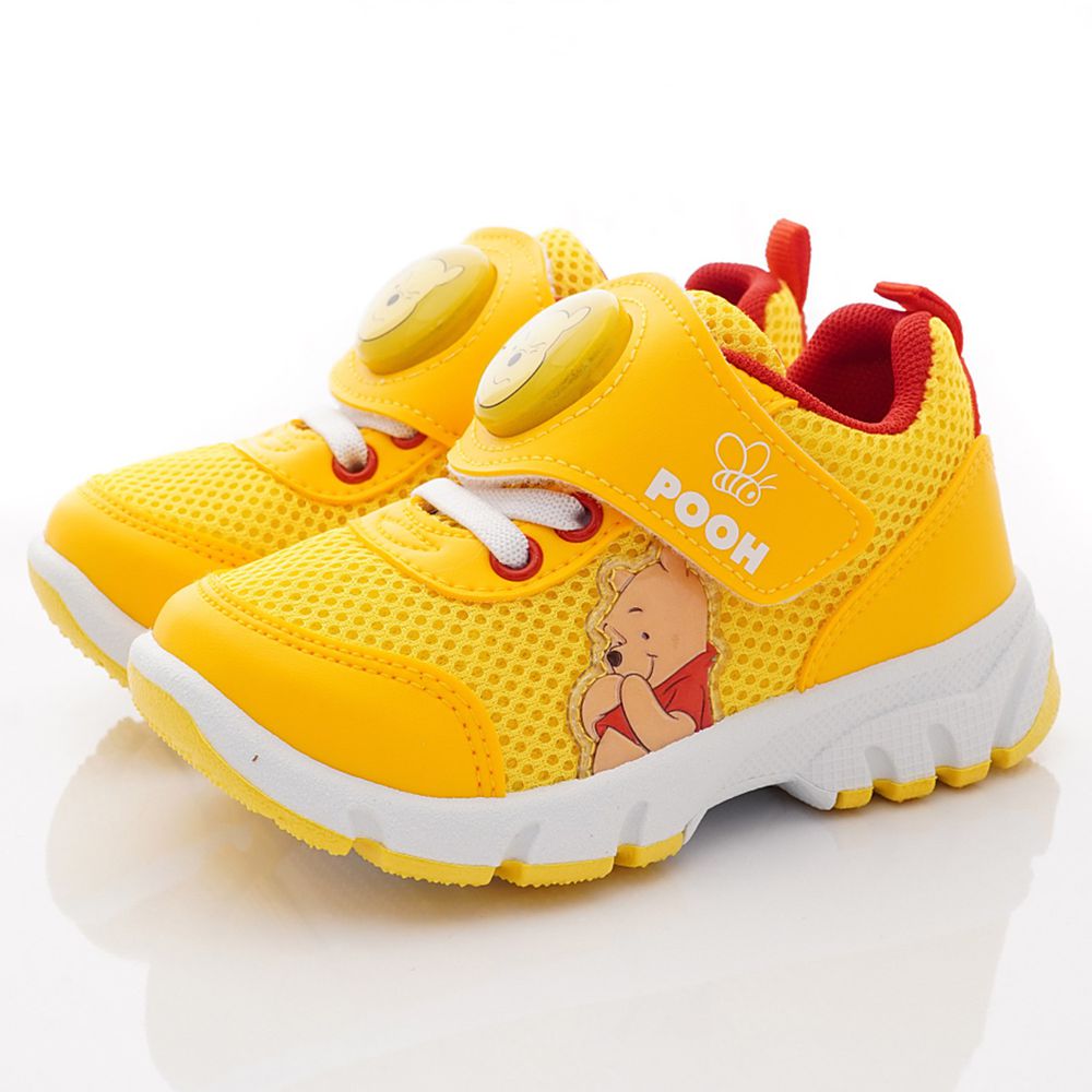 Disney 迪士尼 - 維妮電燈運動鞋(小童段)-黃