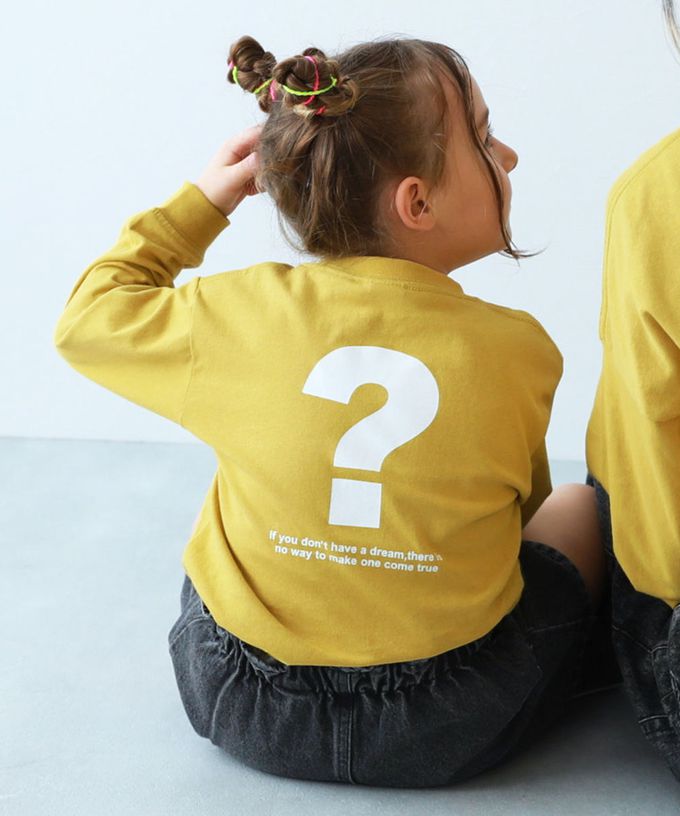 日本 devirock - 100%棉 定番印花長袖上衣-PLAYFULL-淺紫