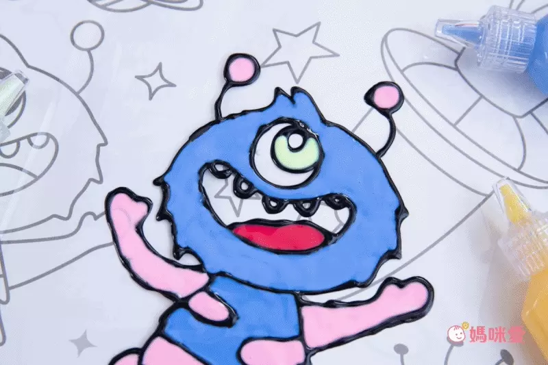 【韓國AMOS】玻璃彩繪膠DIY，零技巧完成夢幻作品