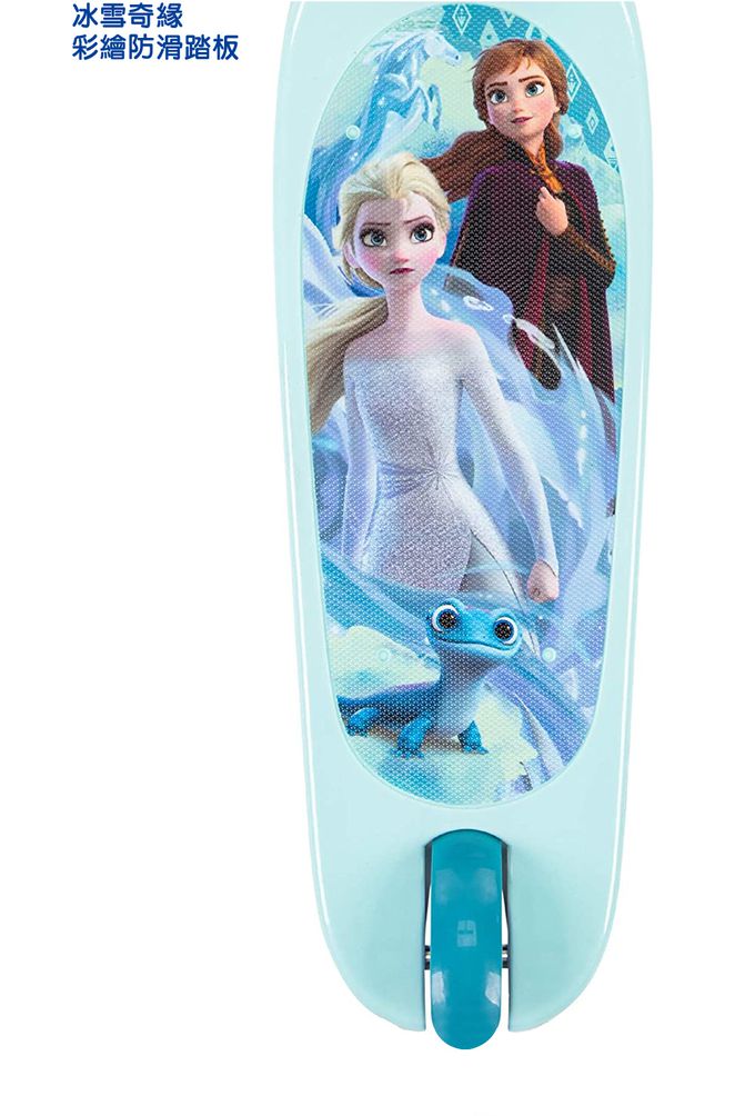 HUFFY - 迪士尼正版授權 Fronzen冰雪奇緣 學前兒童 傾斜轉向快裝滑板車