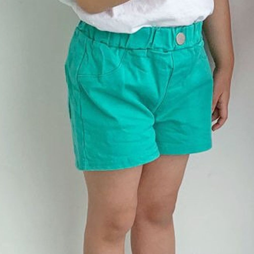 韓國 PINK151 - 彈性小短褲-綠