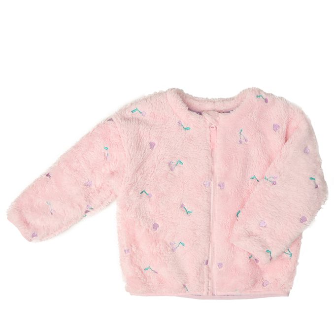 akachan honpo - 刷毛夾克-粉紅色