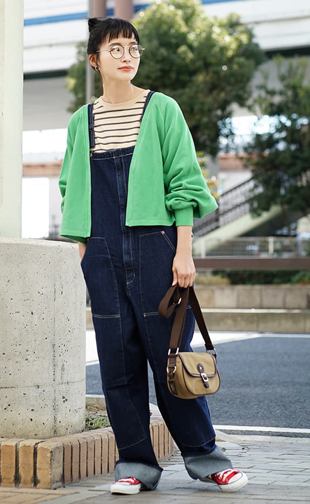 日本 zootie - 100%棉 開襟短版薄外套-萊姆黃