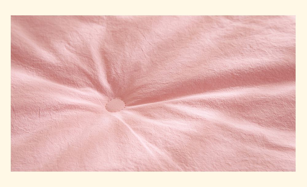 韓國 Maatila - (兒童款)可水洗高密度純棉棉被-草莓粉