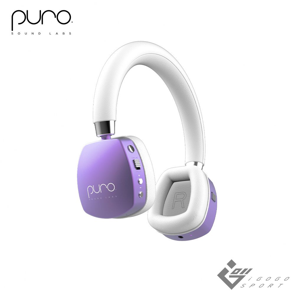 PURO SOUND LAB - PuroQuiets-Plus 降噪無線兒童耳機-紫色-紫色