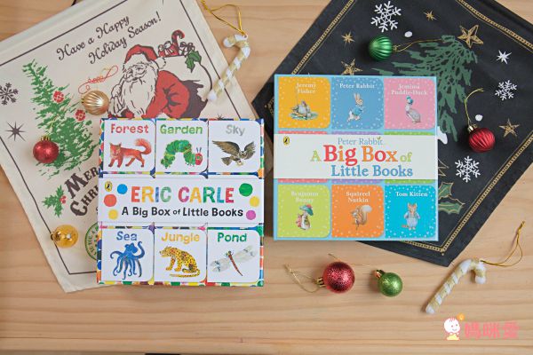 聖誕禮物書Part 1★超展開翻翻字母書 / 聖誕音效書＆推拉書 / 艾瑞卡爾迷你掌中書 / 親愛的動物園疊疊樂