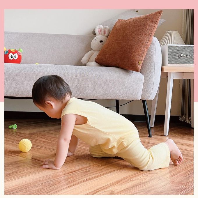 YOUrs - 棉甜背心短褲套裝-淡奶茶