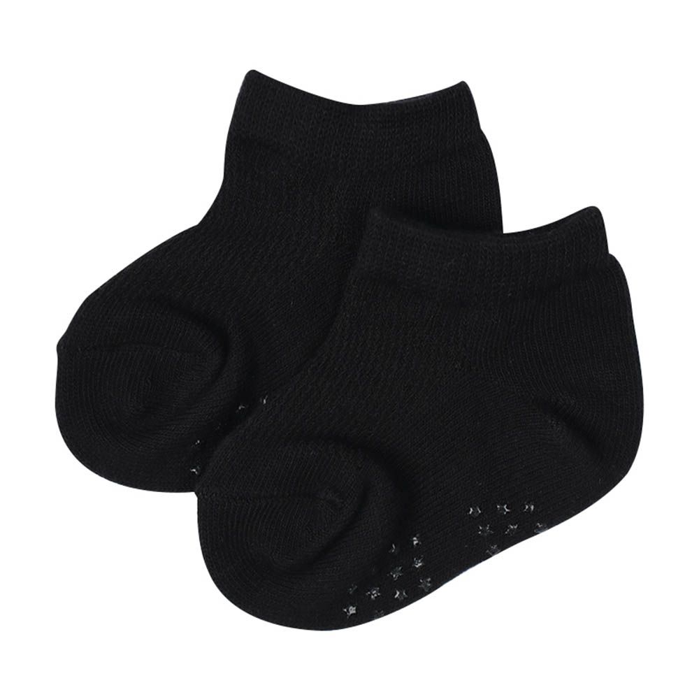 經典踝襪-黑色 (9~14cm)