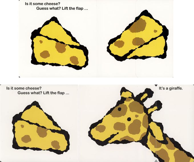 GUESS WHAT FOOD/硬頁翻翻書-硬頁