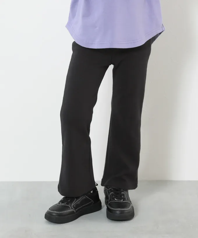 日本 devirock - [熱銷定番] 超彈力抗毛球小喇叭長褲-淺水藍