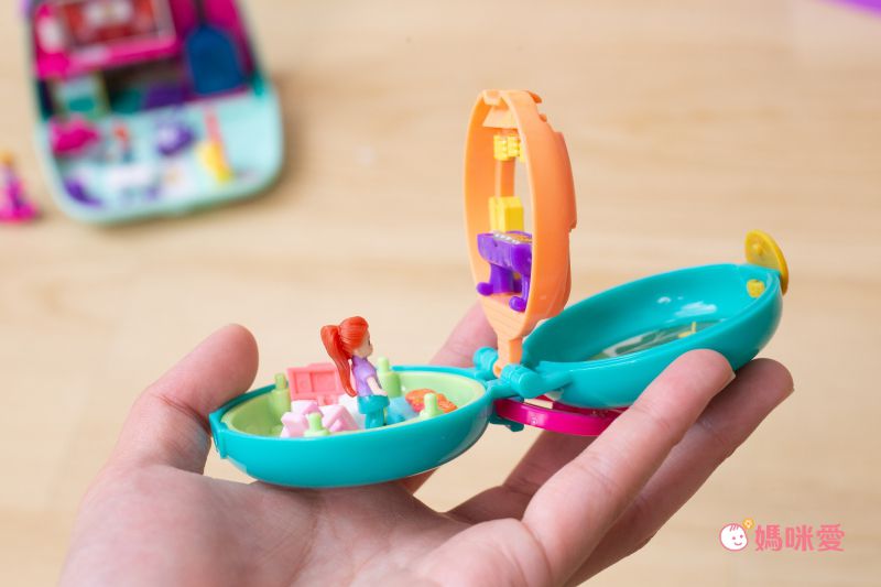 Polly Pocket 口袋波莉 - 口袋波莉迷你百寶盒系列-(共三款造型，隨機出貨不挑款)