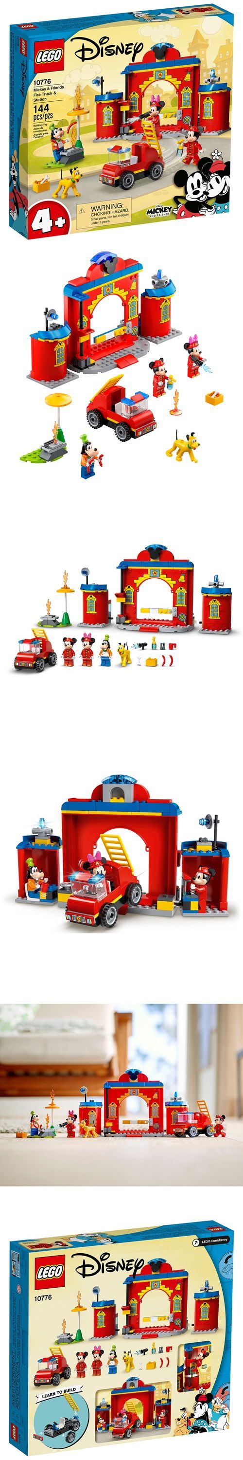 樂高 LEGO - 樂高積木 LEGO《 LT10776》迪士尼系列 - Mickey & Friends Fire Truck & Station-144pcs