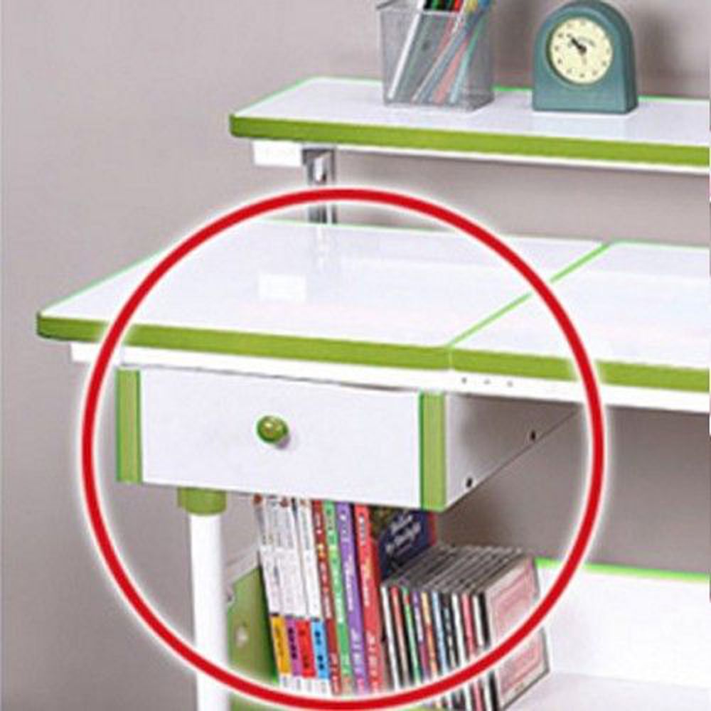 創意小天才 - 第五代【創意小天才】120cm兒童調節桌專用抽屜-清新綠