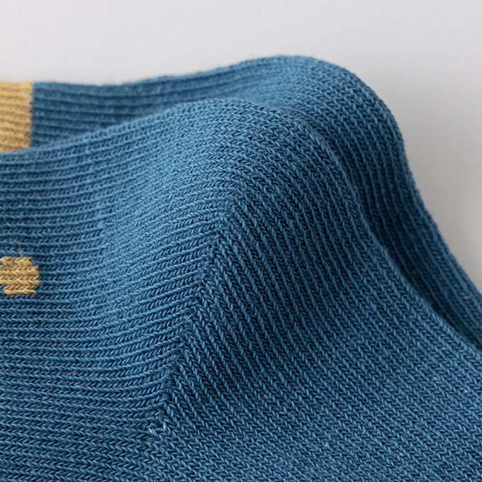 love, charlotte - 秋冬季吊帶褲小熊中筒棉襪-5 雙一組