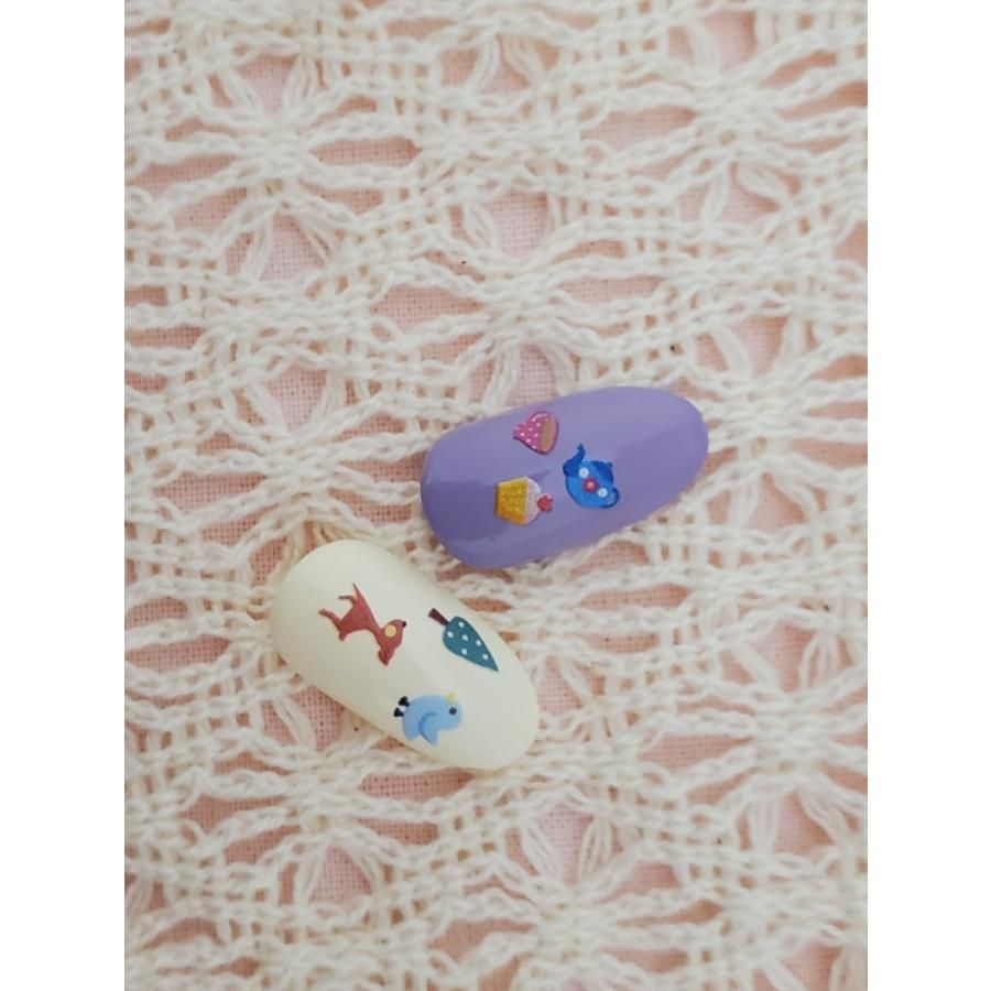 日本 Otogi Nail - 日本製 造型兒童防水指甲貼-童話故事-1枚(88貼)