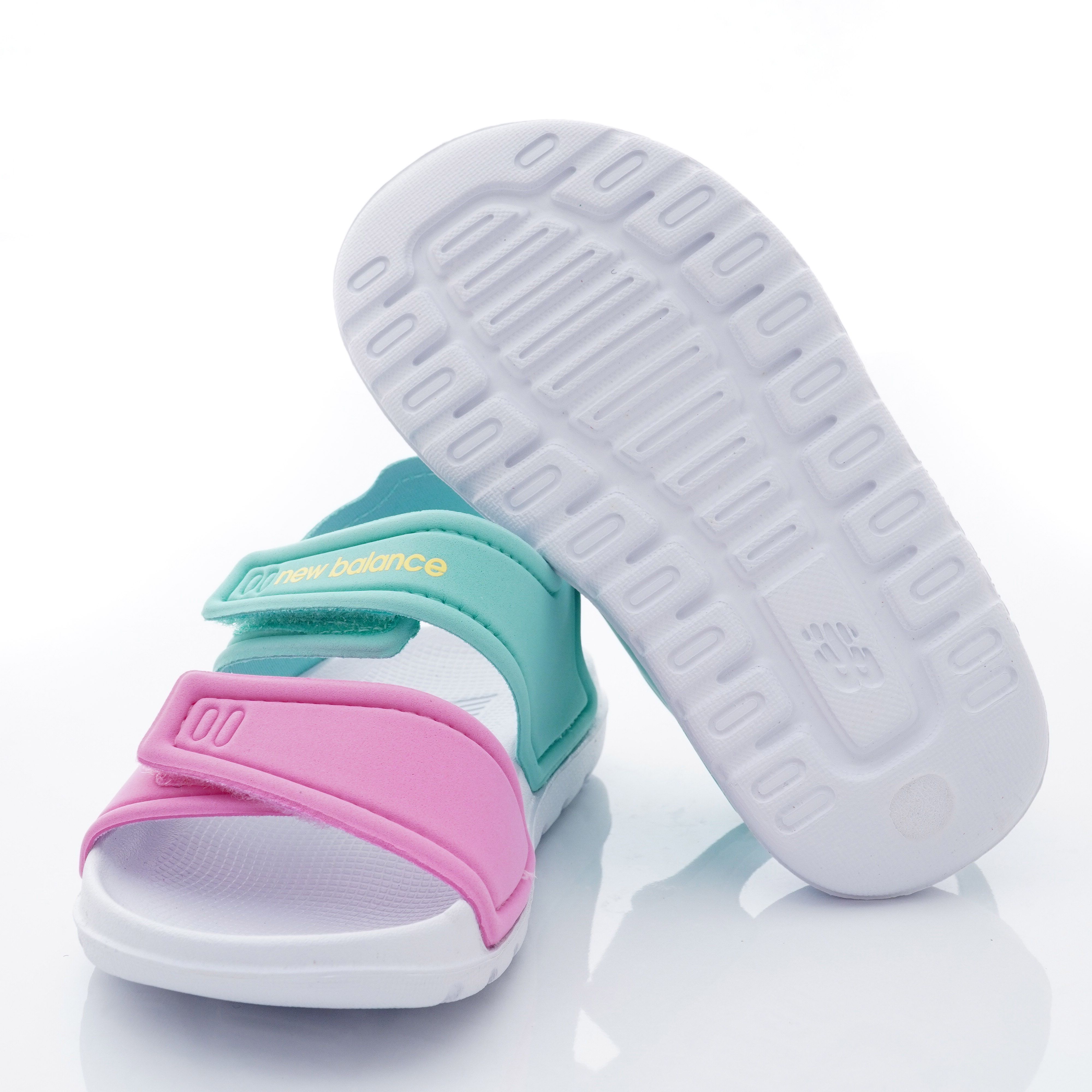 New Balance - NB超輕馬卡龍涼鞋款(小童段)-糖果粉紅/淺綠