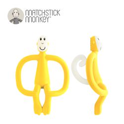 Matchstick Monkey - 英國 咬咬猴牙刷固齒器-黃力猴