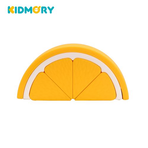 矽膠疊疊樂感統玩具-檸檬 KM-851-YE